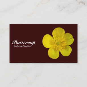 Buttercup - Dunkelbraun 330000 Visitenkarte