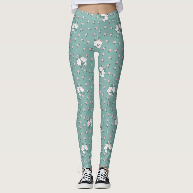 Buttercup Flower Leggings (Vorderseite)
