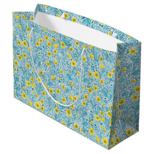 Buttercups, gelb, blau und weiß große geschenktüte