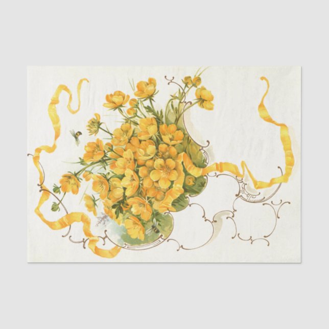 Buttercups Seidenpapier (Vorderseite)