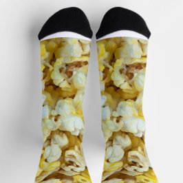 Buttered Popcorn Macro Socken
