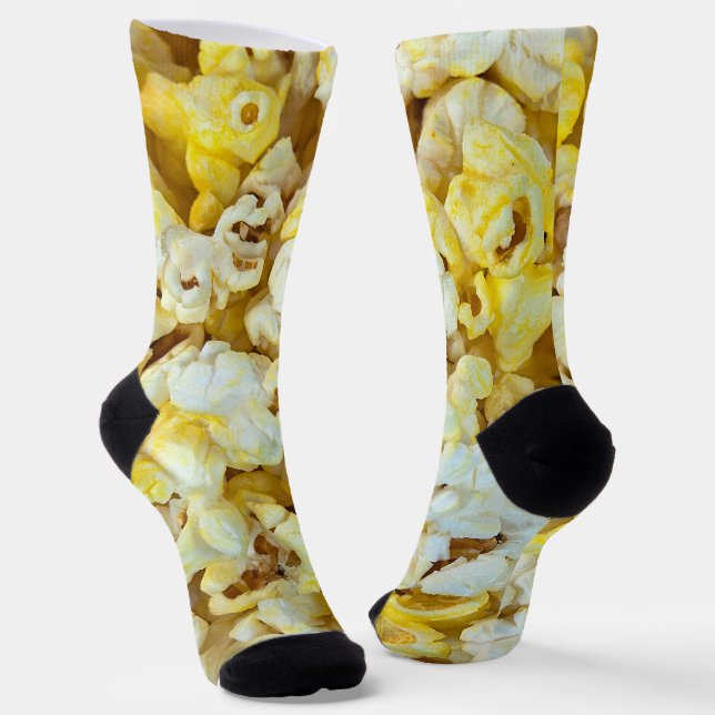 Buttered Popcorn Macro Socken (Gewinkelt)