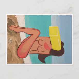 Butterface Postkarte