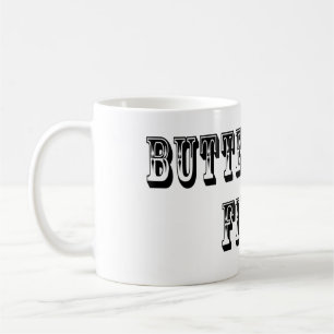 Butterfeleye filmt Tasse