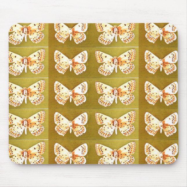 Butterfisch Artwork Unique Modern Mousepad (Vorne)