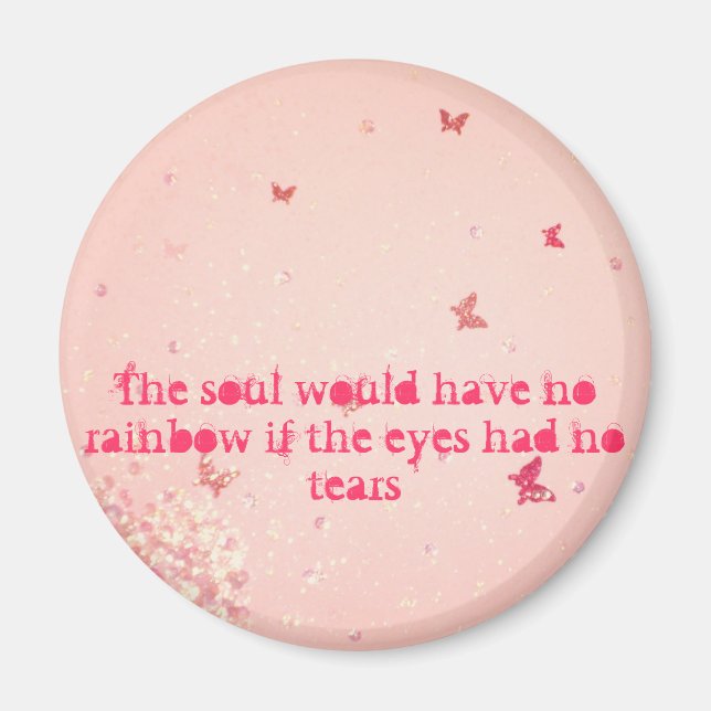 Butterfisch-Magnet Magnet (Vorne)