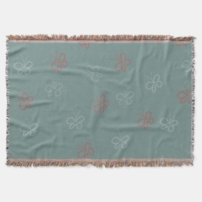Butterfisch Stars Sage Green Decke (Vorderseite)