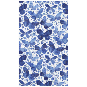 Butterfisch Watercolor Blue Tischdecke