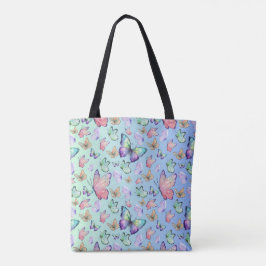 Butterfische Lineare Gradient Background Pattern Tasche