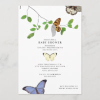 Butterfliegen Chrysalis Baby Shower