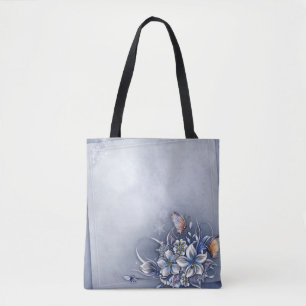#Butterflies All-Over-Print Tote Bag, Mittel Tasche