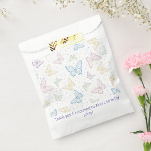 Butterflies Geburtstagsparty Shower Wedding Geschenktütchen