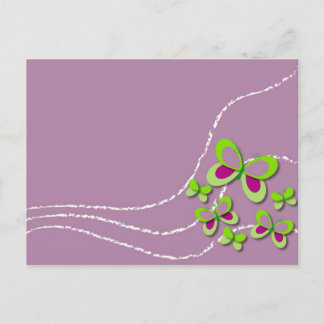 Butterflies Postkarte