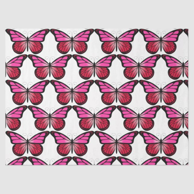 Butterflies-Serie Design 12 Seidenpapier (Vorderseite)