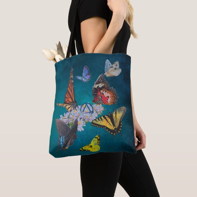 butterflies sobriety symbol Tote Bag (De près)