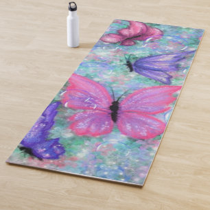 Butterflies Yoga Mat Yogamatte