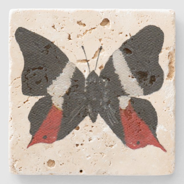 Butterfly9 Steinuntersetzer (Vorderseite)