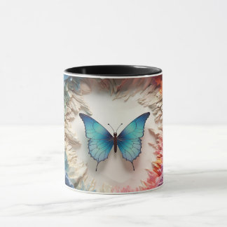 Butterfly 3D Tasse Wrap
