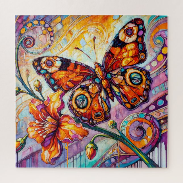 Butterfly 600 Piece Square Puzzle (Vertikal)