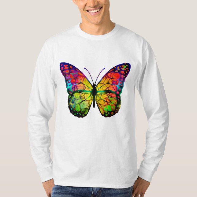 BÜTTERFLY ABSTRAKT T-Shirt (Vorderseite)