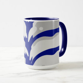 Butterfly abstrakt tasse