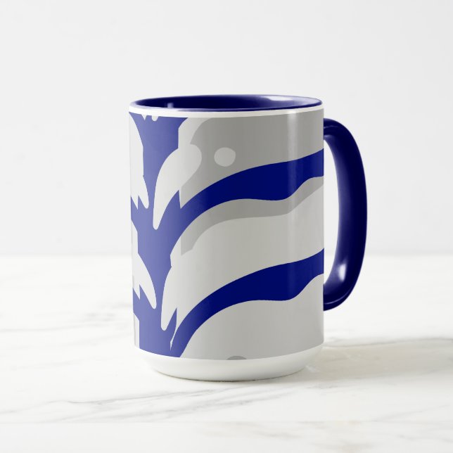 Butterfly abstrakt tasse (VorderseiteRechts)
