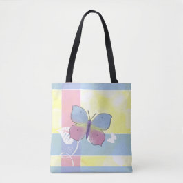 Butterfly - All Over Print Tote Tasche
