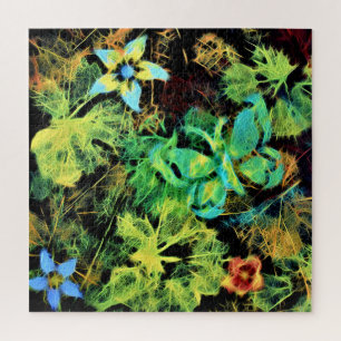 Butterfly and Flower Rodilius Jigsaw Puzzle