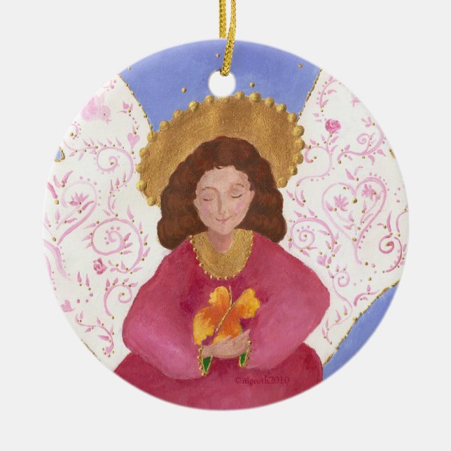Butterfly Angel Xmas Ornament (Vorne)