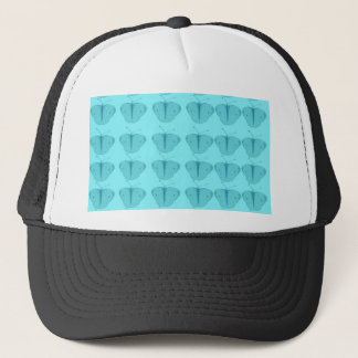 Butterfly Aquamarin Truckerkappe