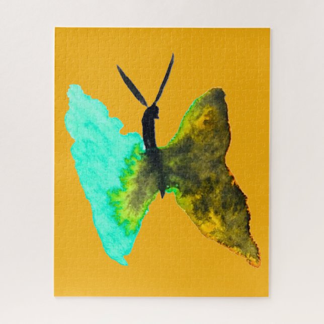 Butterfly Aquarell hübsch (Vertikal)