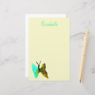 Butterfly Aquarell hübsch Briefpapier