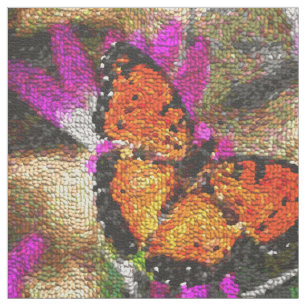 Butterfly Art 26 Custom Fabric Stoff