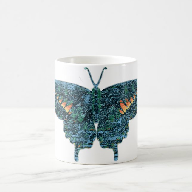 Butterfly Art 2 Kaffeetasse (Mittel)