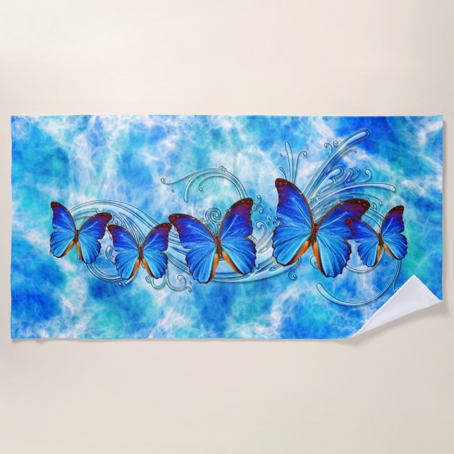 Butterfly Art 37 Strandtuch (Vorderseite)
