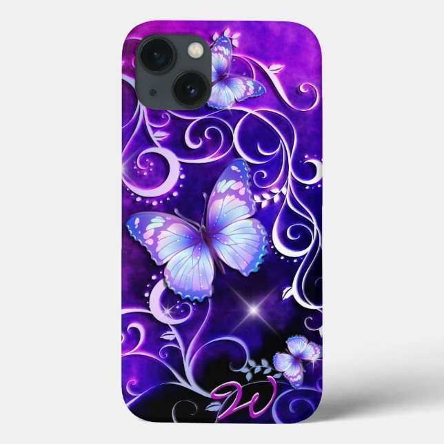 Butterfly Art 3 Case-Mate iPhone Hülle (Rückseite)