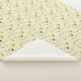 Butterfly Art Design Sherpadecke