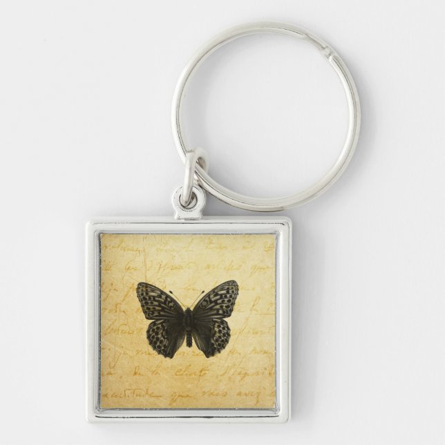 Butterfly Art Schlüsselanhänger (Vorne)