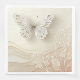 Butterfly Art Soft Palette Grafik Design Serviette