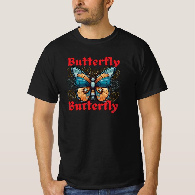 Butterfly Art T-Shirt (Vorderseite)