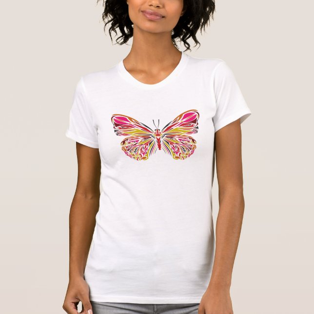 Butterfly Art T-Shirt (Vorderseite)