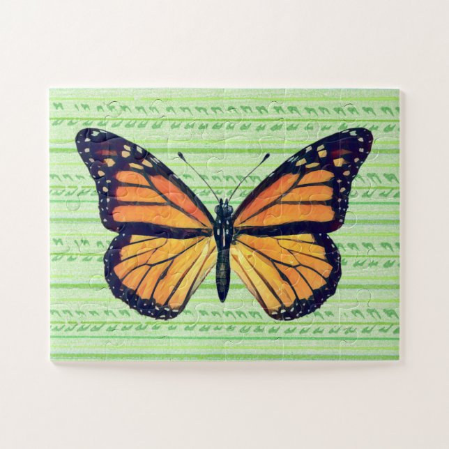 Butterfly Art Young Child Puzzle (Horizontal)