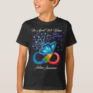 Butterfly Autismus Bewusstsein - im April tragen w T-Shirt