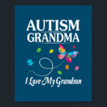 Butterfly Autismus Oma I Liebe mein Großvater Awar Poster<br><div class="desc">Butterfly Autismus Oma I Liebe mein Großvater Awaren</div>