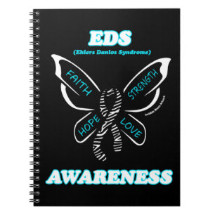 Butterfly/Awareness..EDS-Notebook Notizblock