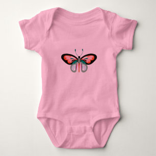 Butterfly-Baby-Bodysuit Baby Strampler