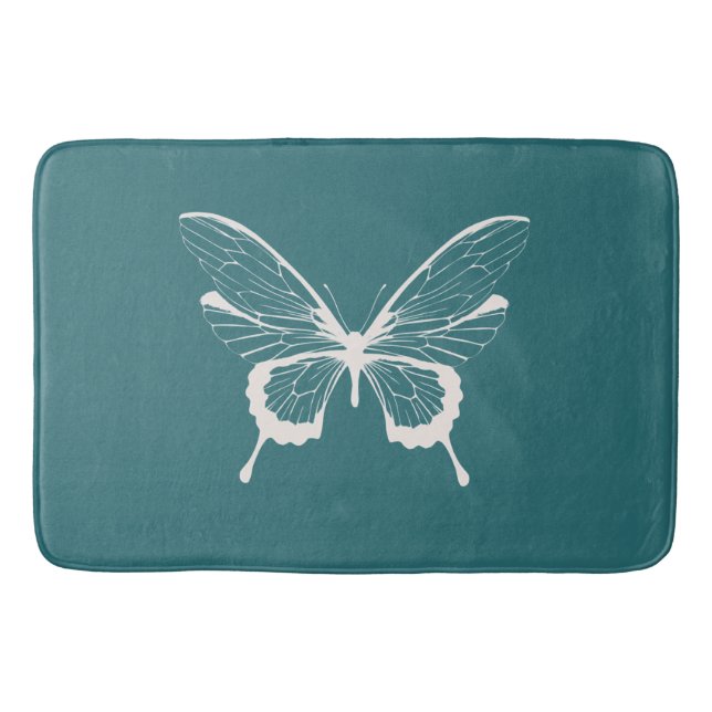 Butterfly Bath Mat Badematte (Vorderseite)