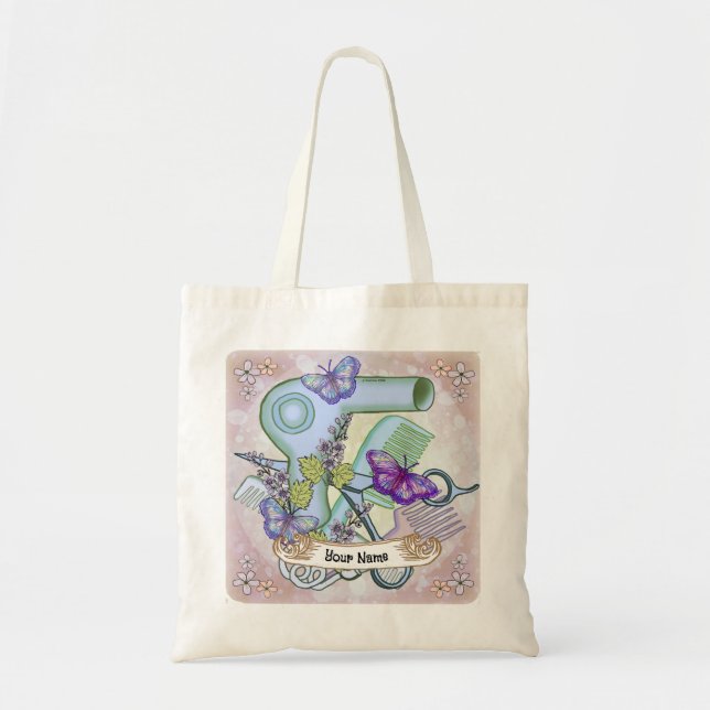 Butterfly Beautician Tragetasche (Vorne)