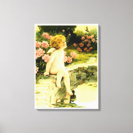 BUTTERFLY Bessie Pease Gutmann Art Leinwanddruck