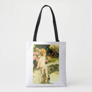 BUTTERFLY Bessie Pease Gutmann Art Tasche